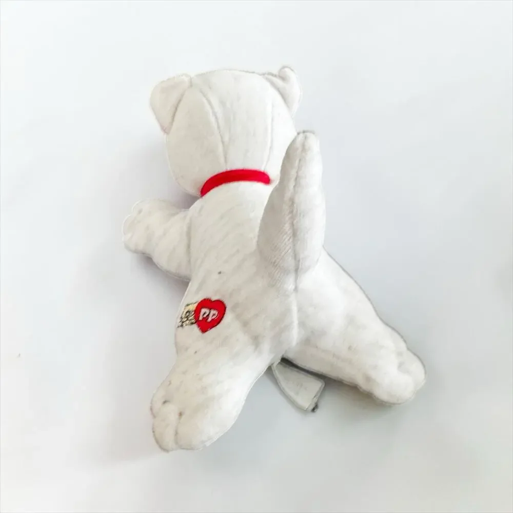 Vintage Precious Moments Plush White Cat | 8” Stuffed Animal | Applause 1987
